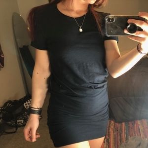 James Perse navy knit dress